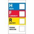 Bsc Preferred 1 x 2'' - ''Health Flammability Reactivity'' S-15698